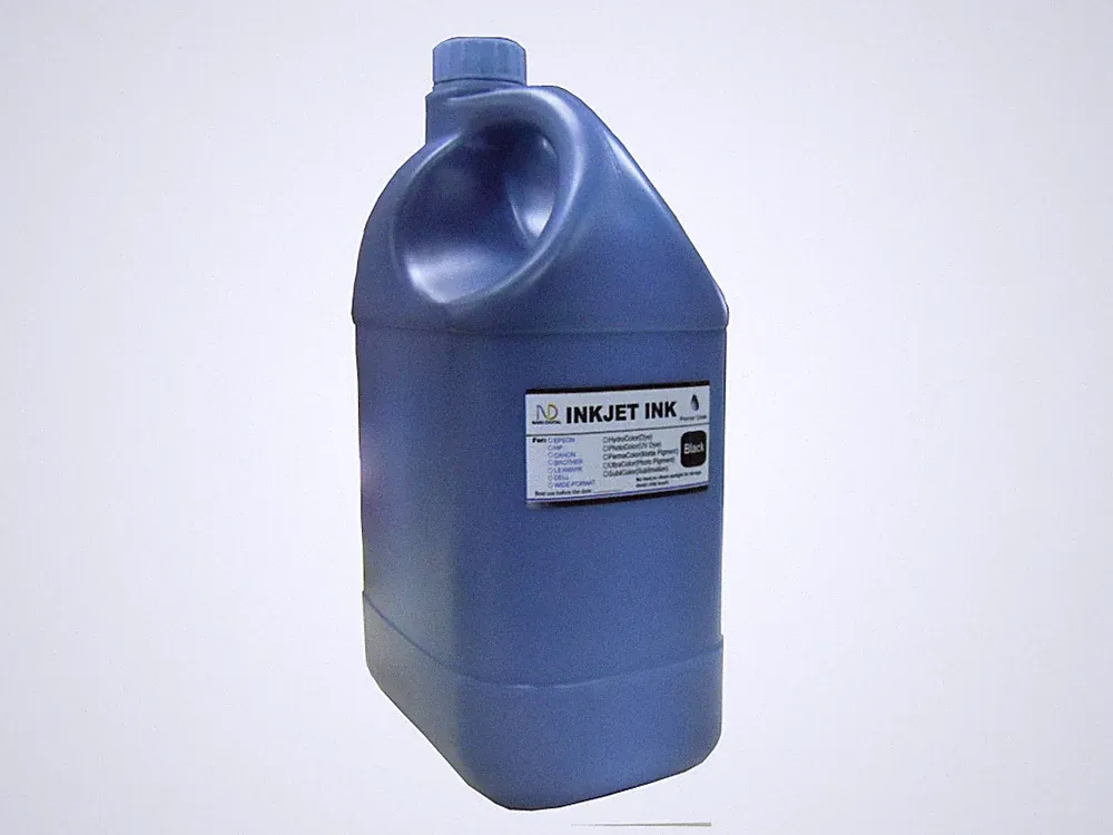 1 Gallon Black Premium ND® Dye Ink for Printers Cartridge