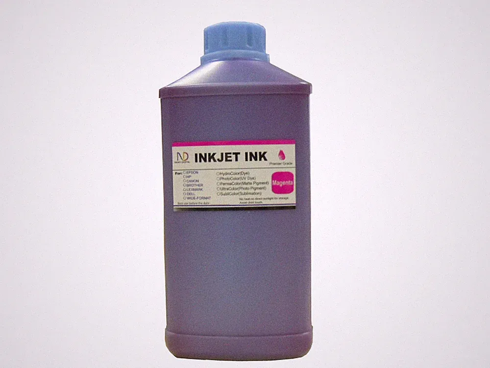 1 Liter ND® Pigment Magenta ink for HP Canon pigment inkjet printers