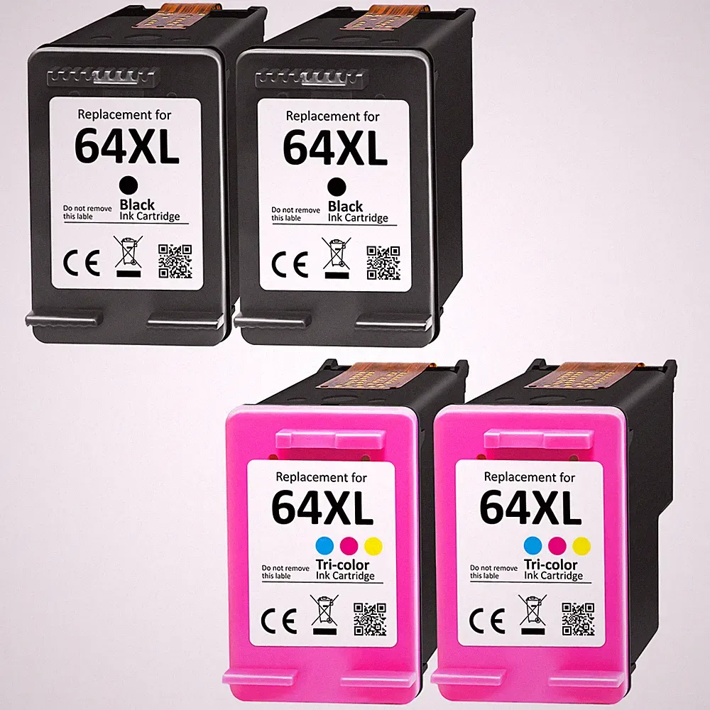64XL Ink Cartridges for HP 64 XL Envy photo 7855 7155 7858 6255 7800 7164 6255