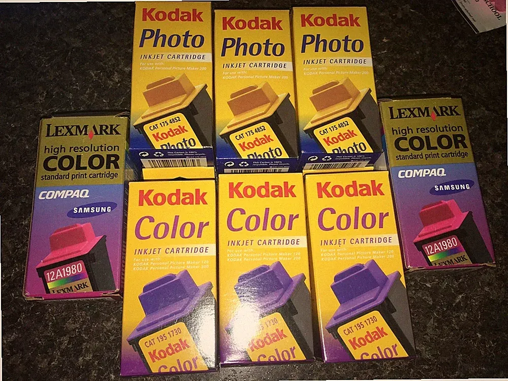 Kodak Photo / Color / Lexmark Ink Cartridges LOT