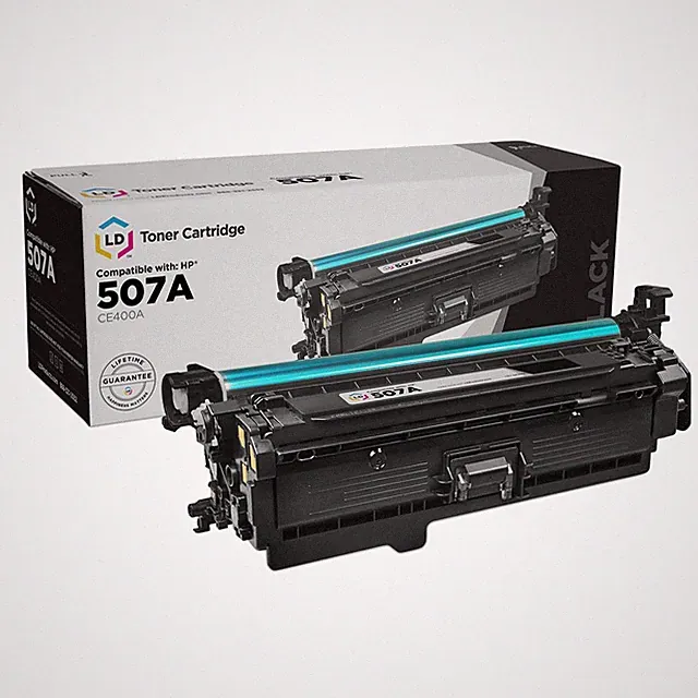 LD Replacement CE400A 507A Black fits with HP Laserjet Color M551 M551dn M575dn