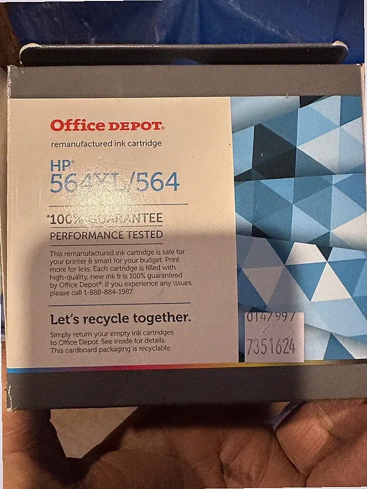 NEW High Capacity Combo Inks for HP 564XL/561 - 4 Pack