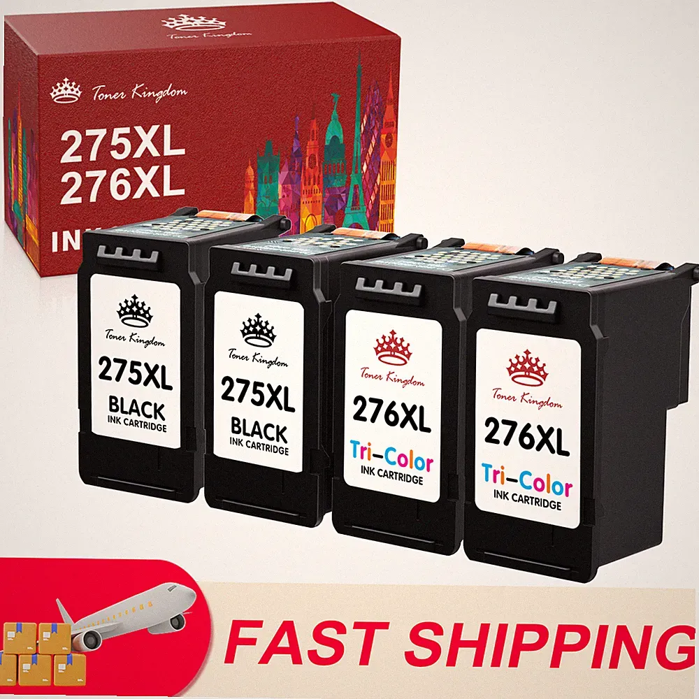 PG-275XL CL-276 XL Ink compatible for Canon PIXMA TS3520 TS3500 Printer Lot