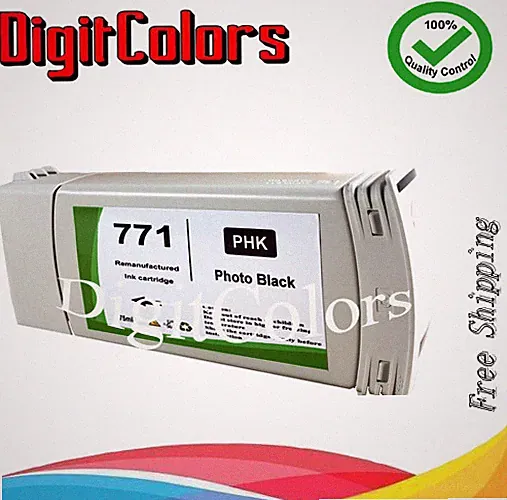 Photo Black 775ml Remanufactured ink cartridge for HP 771 HP Designjet 6800