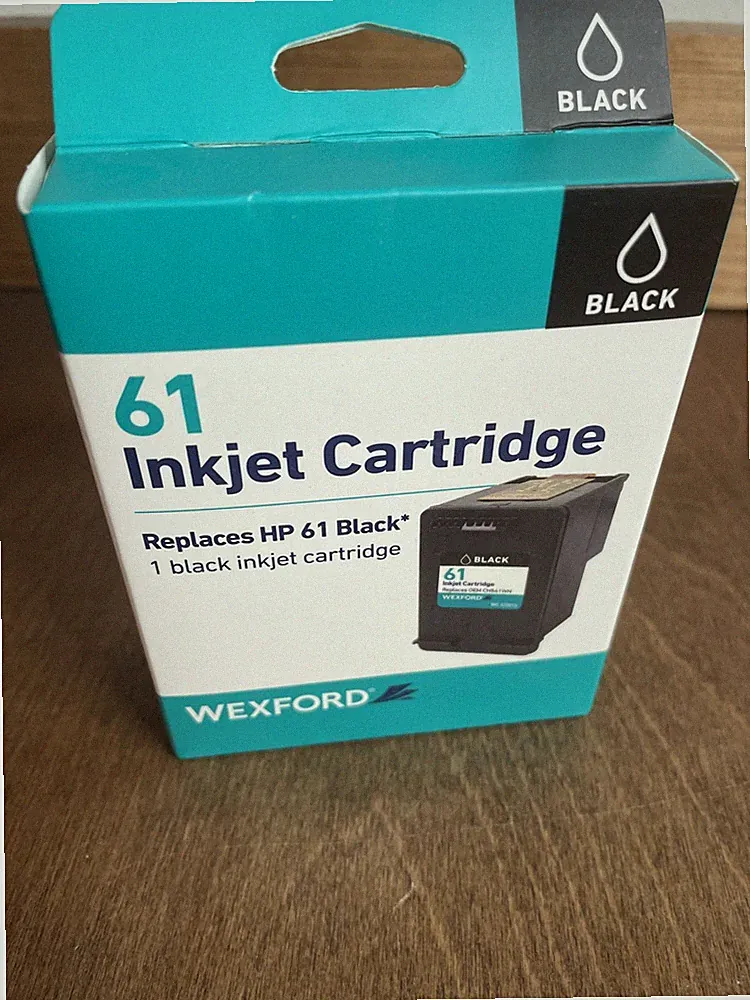WEXFORD Inkjet Cartridge Replaces HP 61 Black Ink Cartridge Brand New *READ*